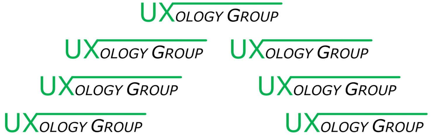 UXG logo pyramid
